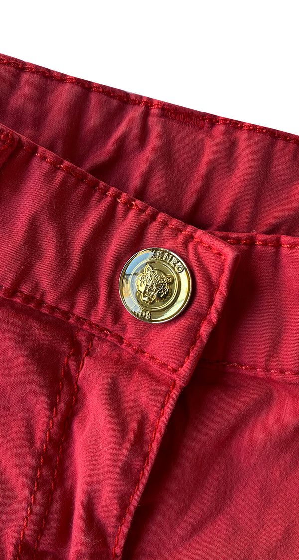 Pantalón Skinny Rojo