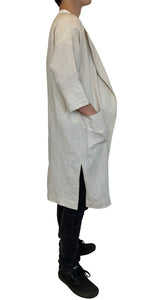 Chaqueta Ligera Lino Beige