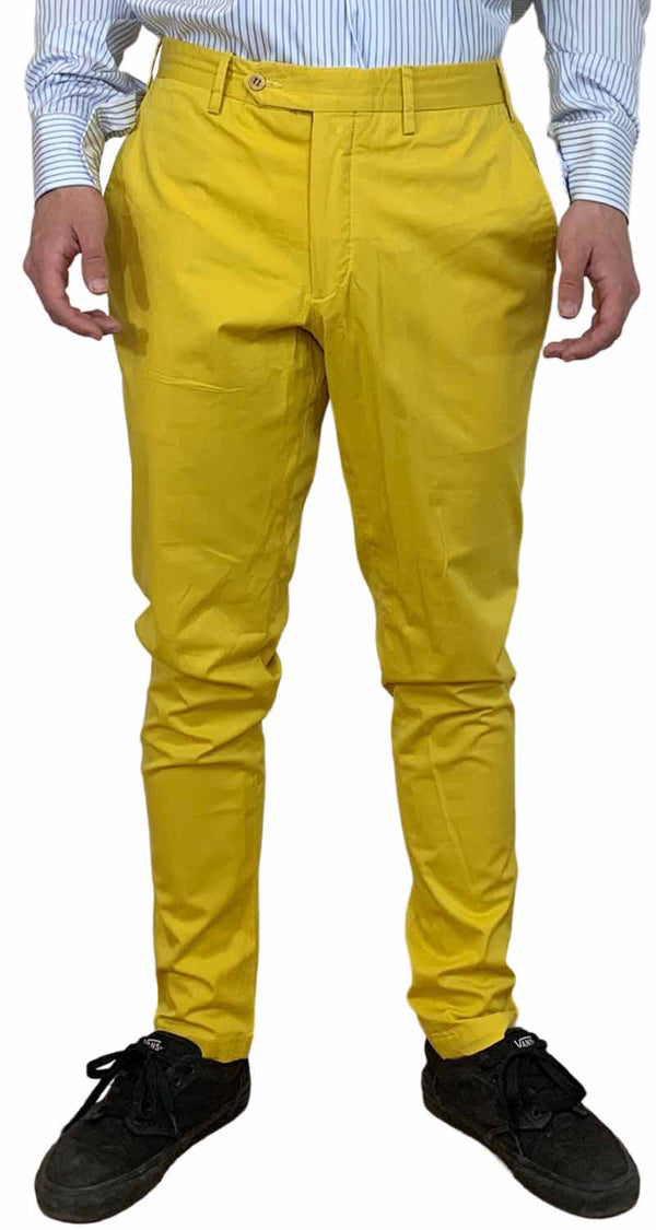 Pantalón Chino Amarillo