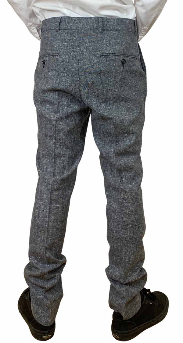 Pantalón de Tela Gris