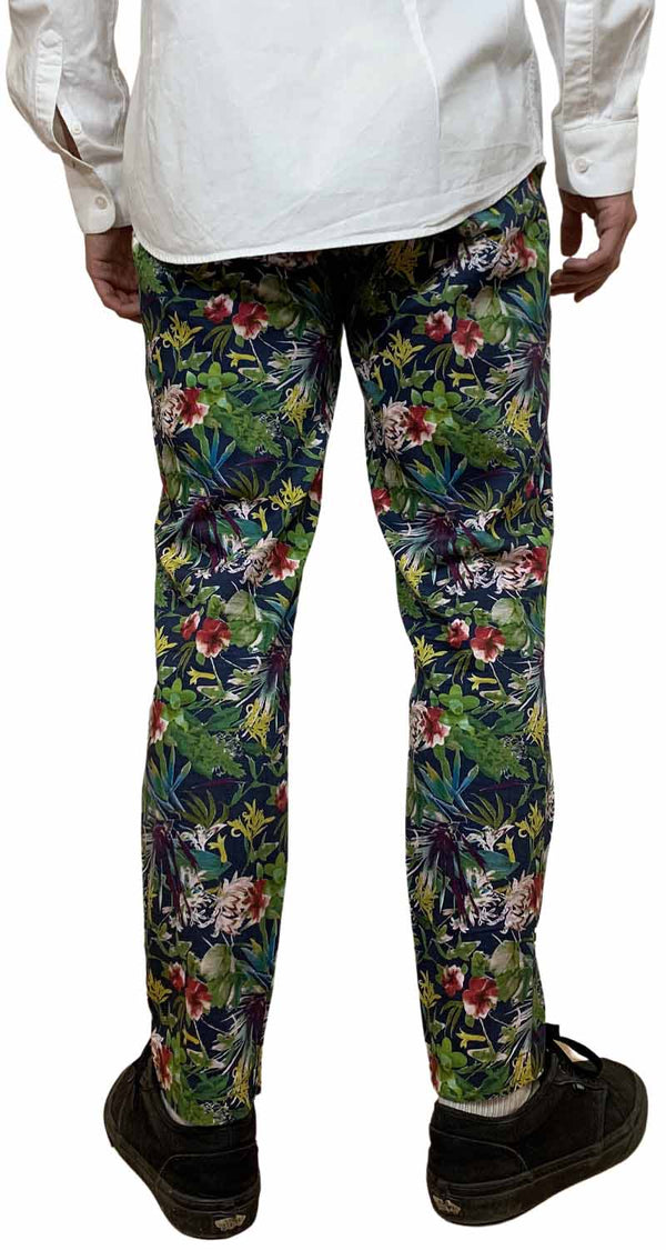 Pantalón Chino Floral