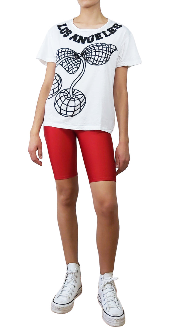 Polera Los Angeles Blanca