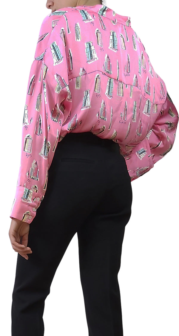 Camisa Rosada City