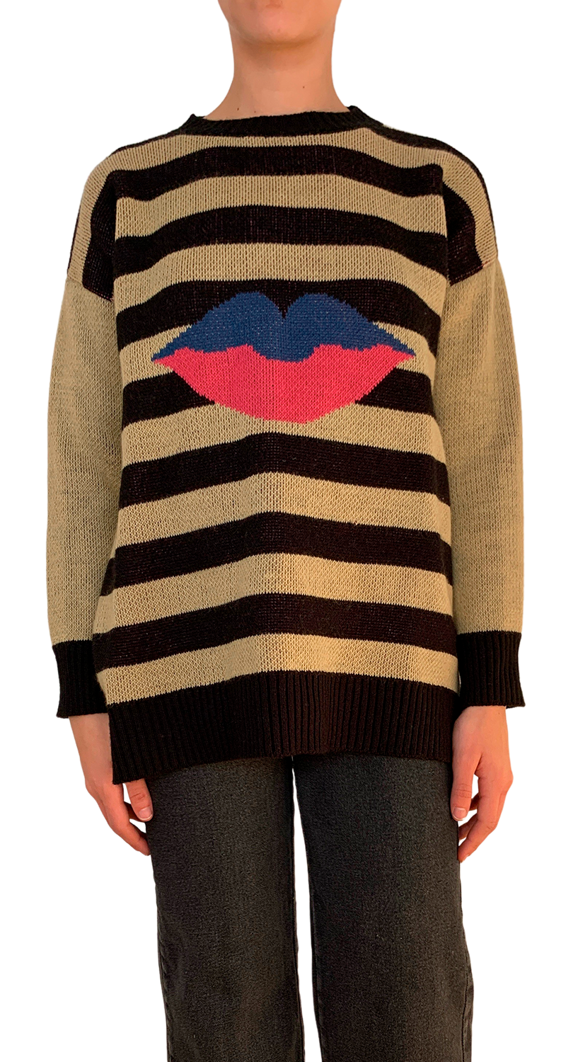 Sweater Rayas Kiss