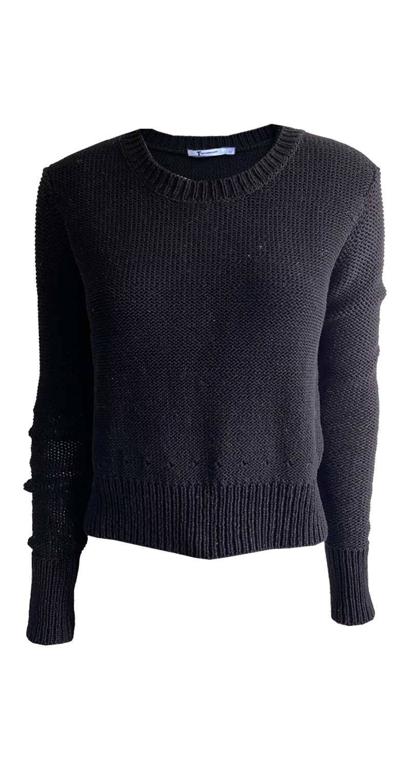 Boxy Black Sweater