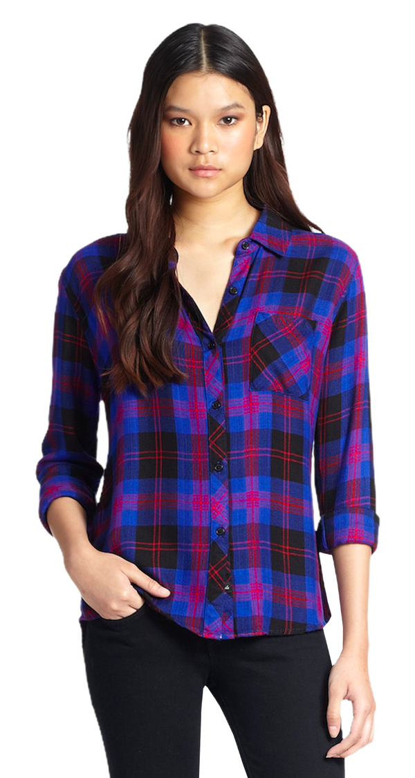 Hunter Plaid Flannel Shirt