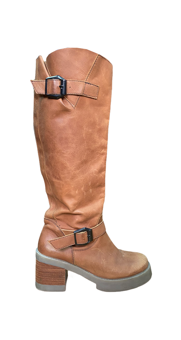 Botas Largas Cuero