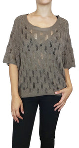 Sweater Tejido Manga Corta