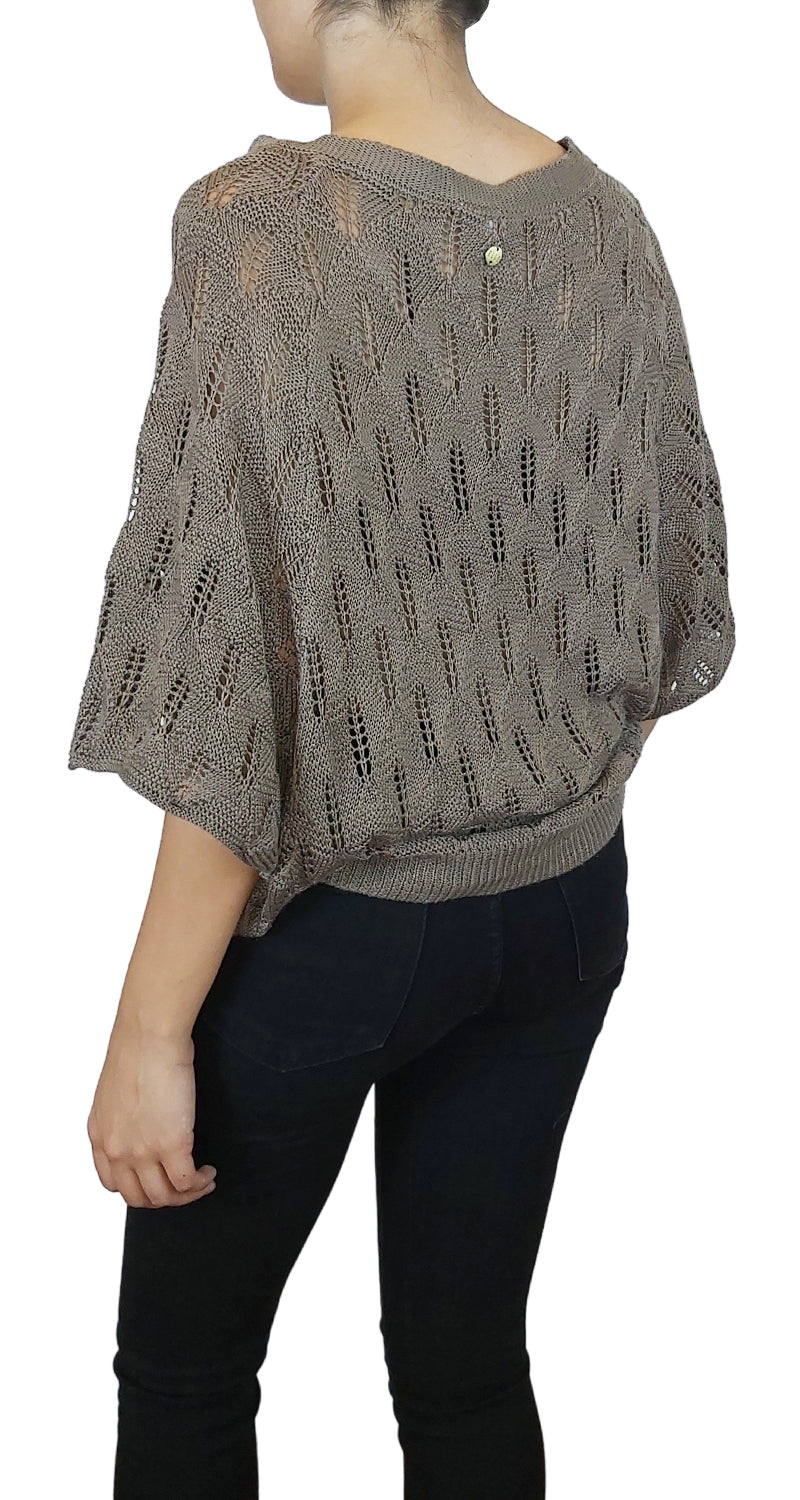 Sweater Tejido Manga Corta