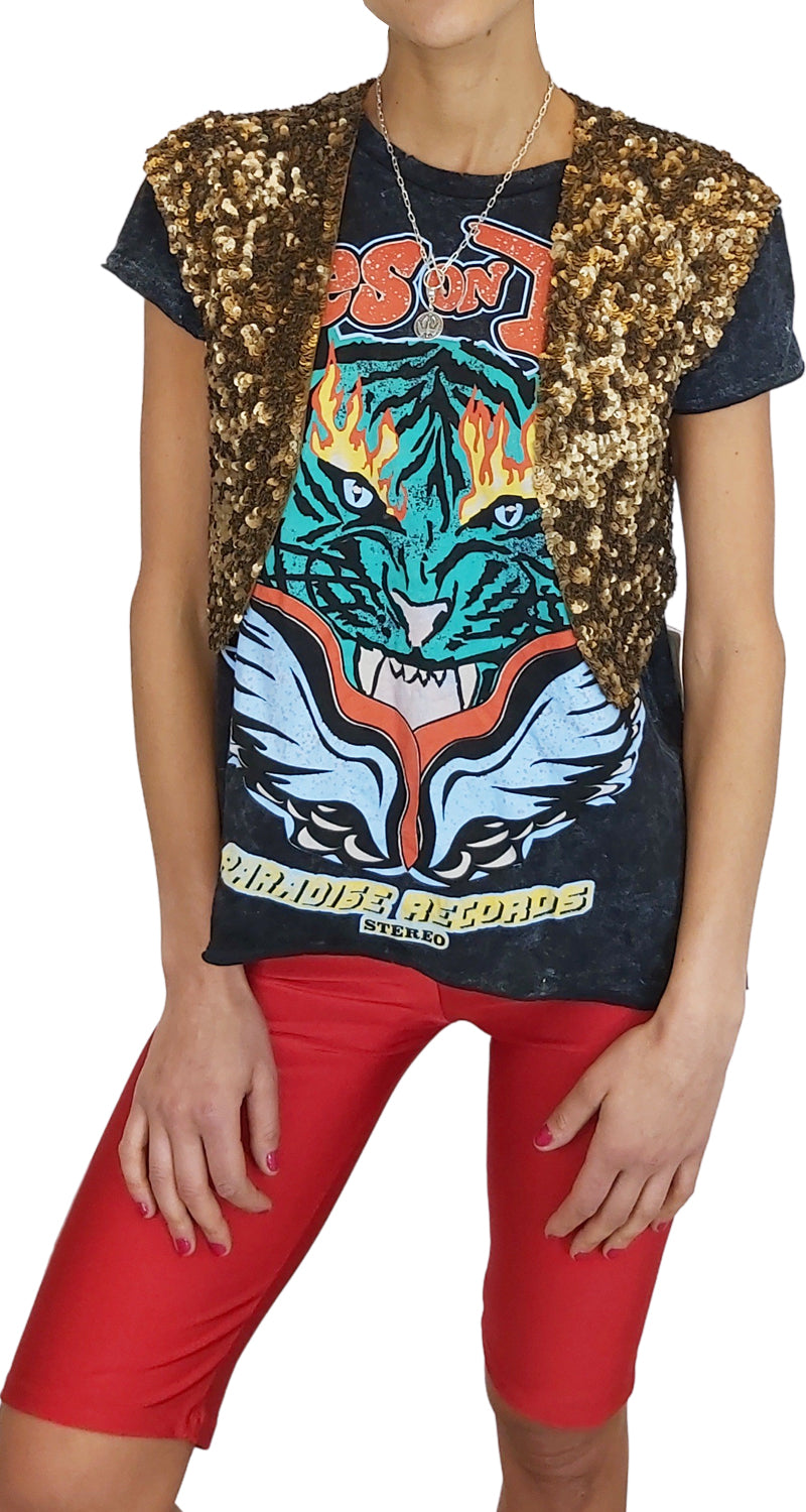 Bolero Lentejuelas Dorado