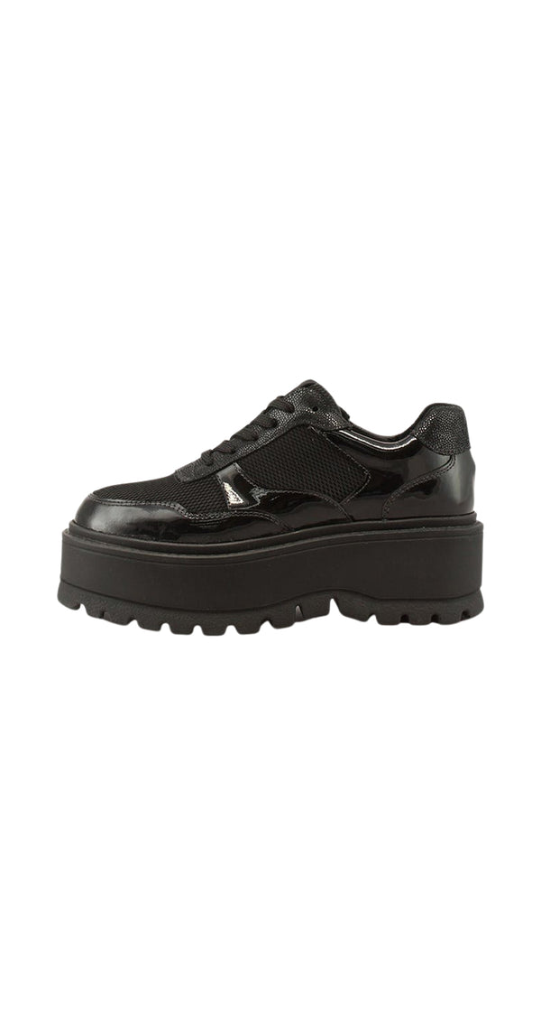 Zapatillas Plataforma Negra