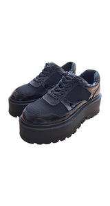 Zapatillas Plataforma Negra
