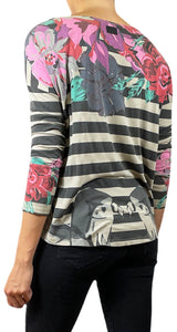 Polera Diseño floral