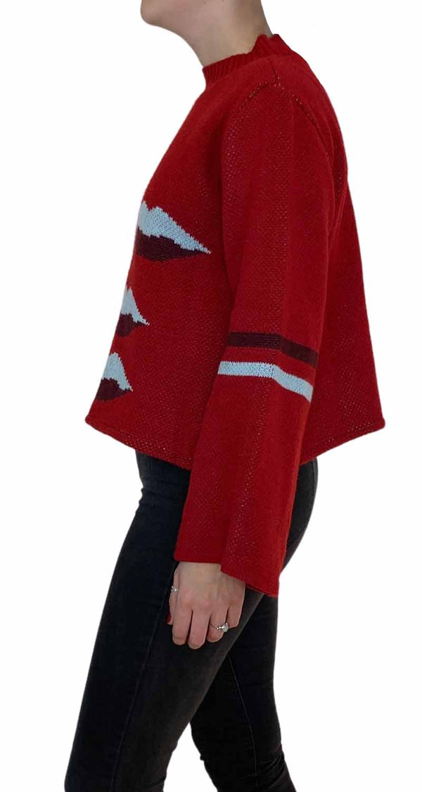 Sweater Rojo Besos