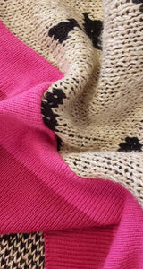 Poncho Tejido Beige