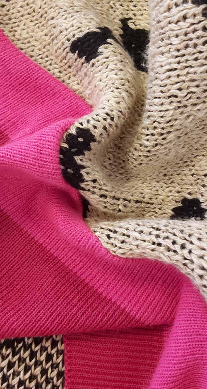Poncho Tejido Beige