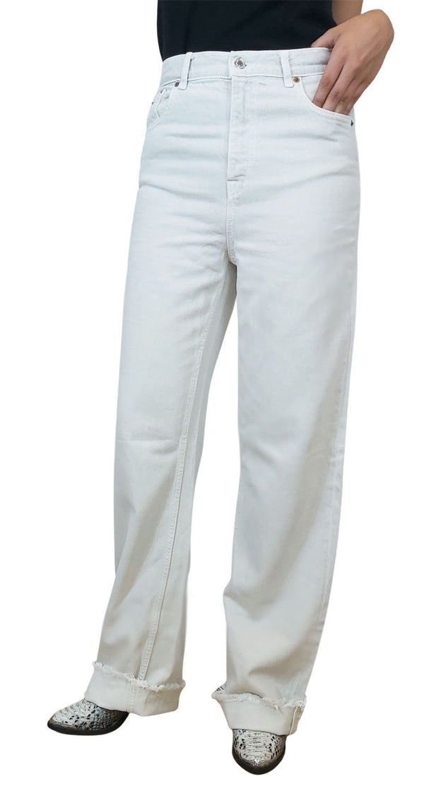 Pantalón Ancho Beige