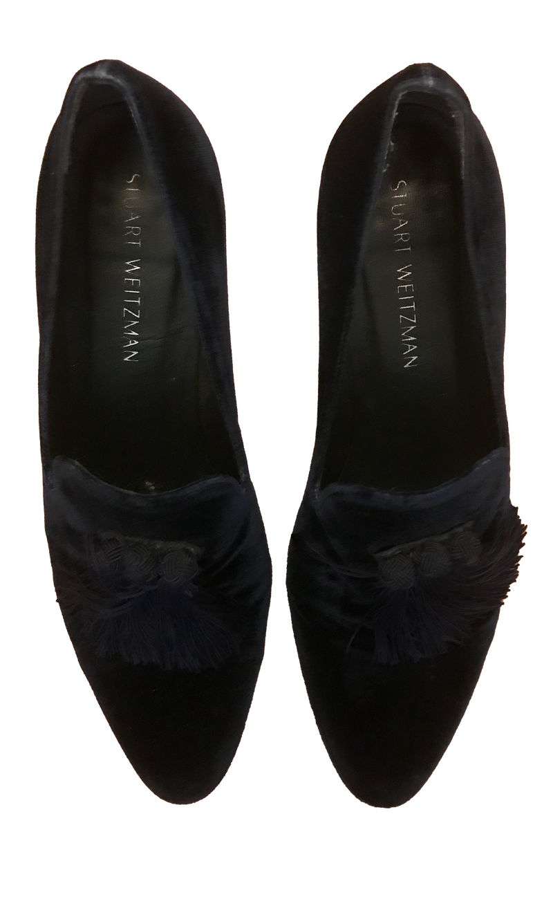 Zapato Velvet Navy