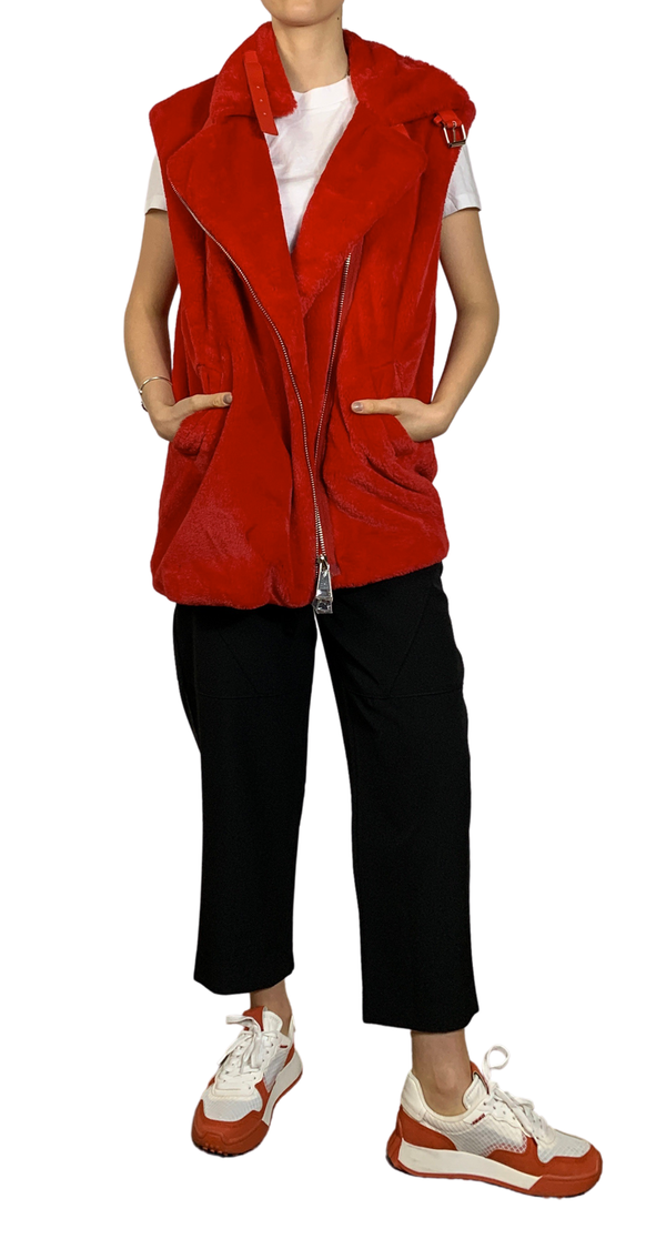 Vest Biker Rojo Kengstar by Magma