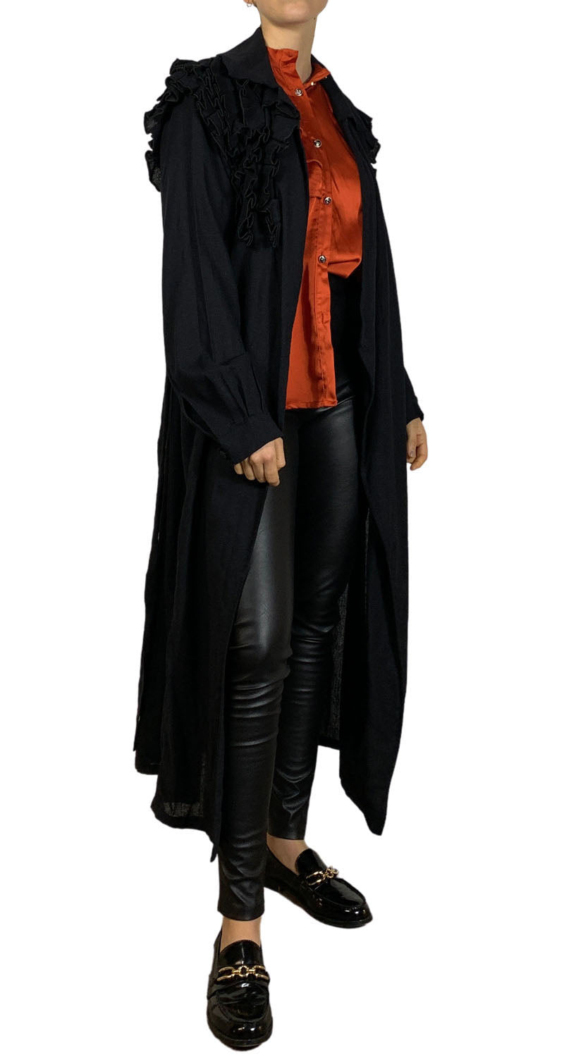 Vestido Camile Negro Margo Baridon by Magma