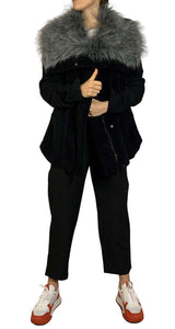 Chaqueta Cotelé Negro Marrakesh by Magma