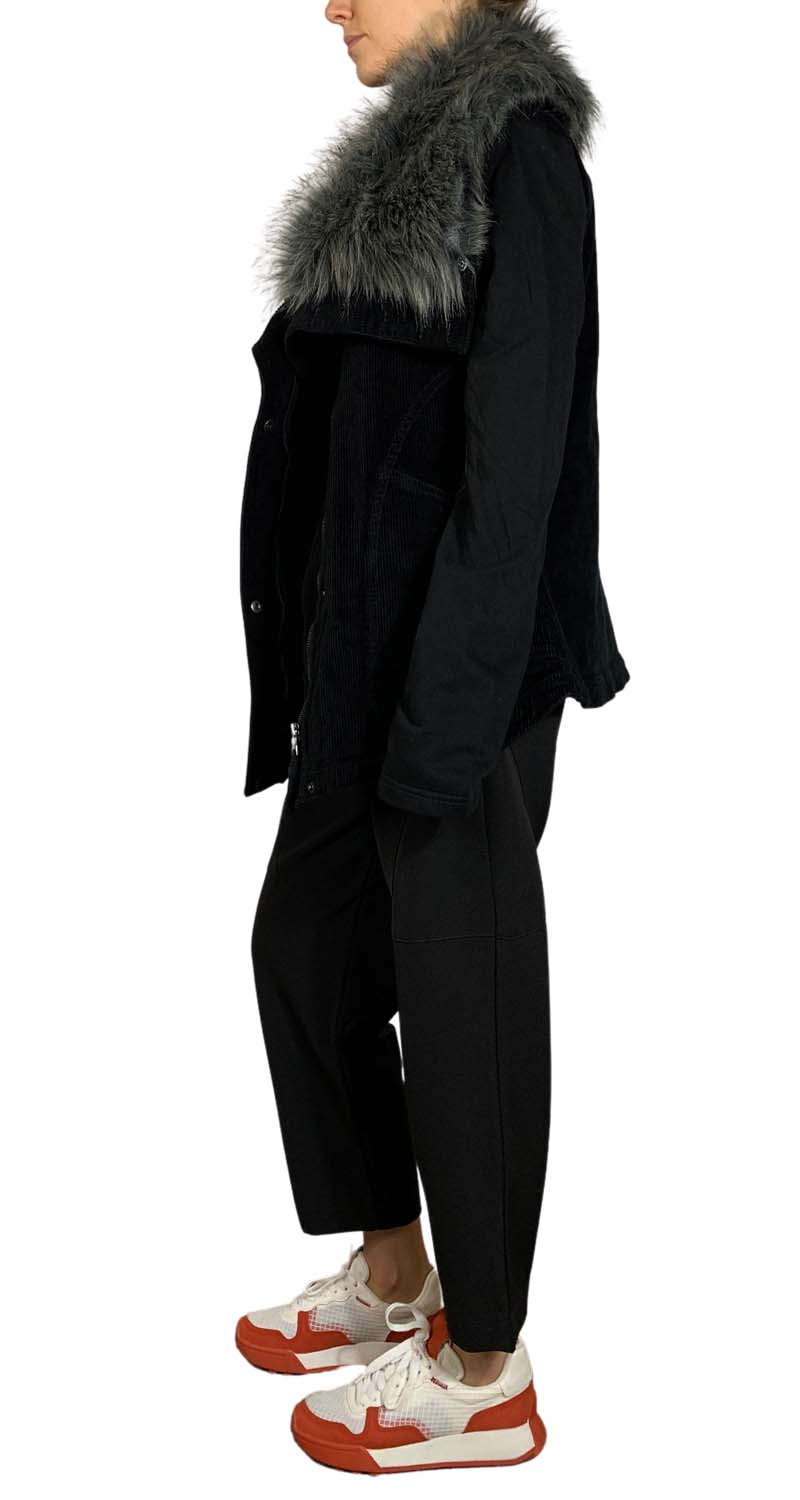 Chaqueta Cotelé Negro Marrakesh by Magma