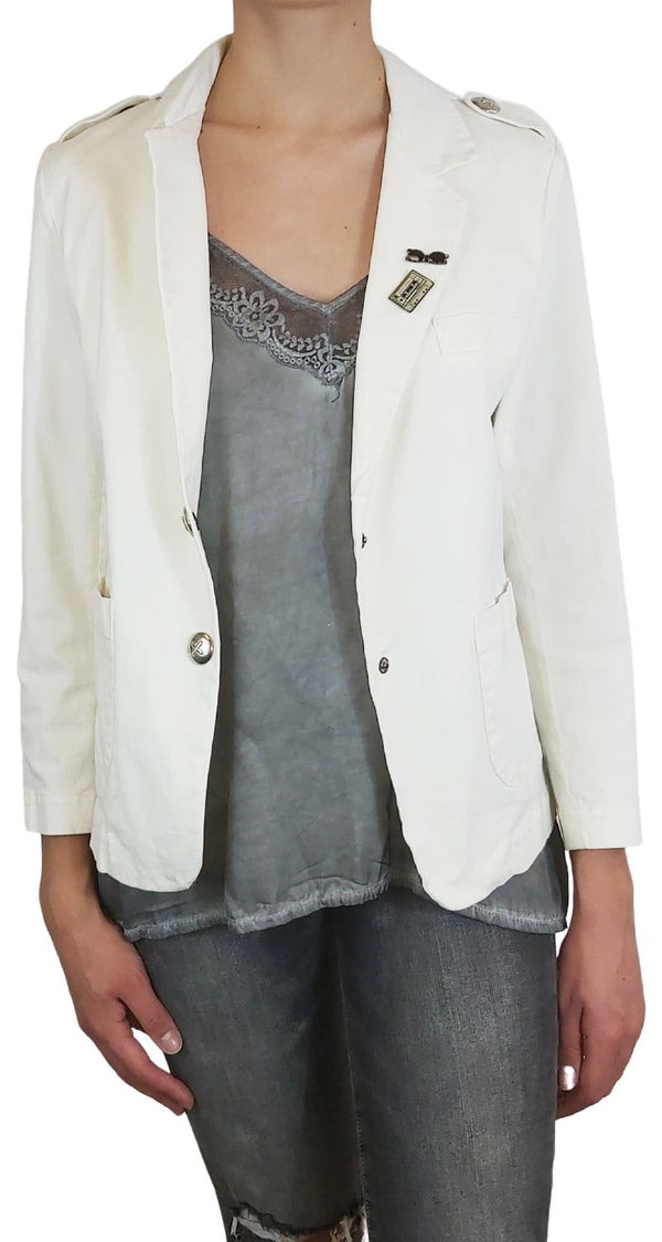 Blazer Pins Crema