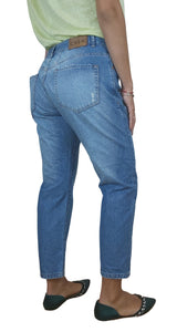 Jeans Rectos Bordados