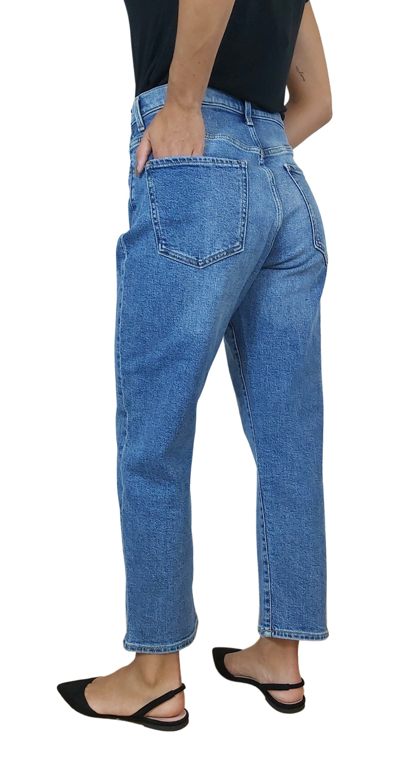 Jeans Mid-Rise Straight