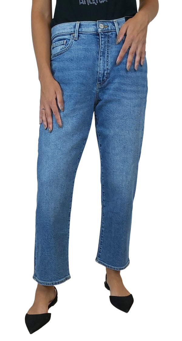 Jeans Mid-Rise Straight