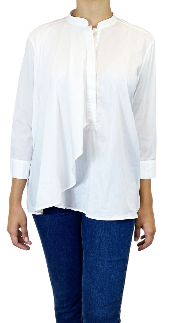 Blusa Asimétrica Blanca