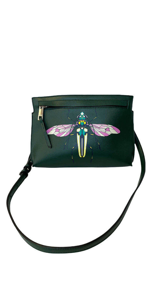 Bandolera Libélula Verde