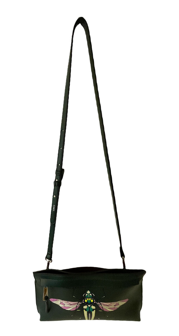 Bandolera Libélula Verde