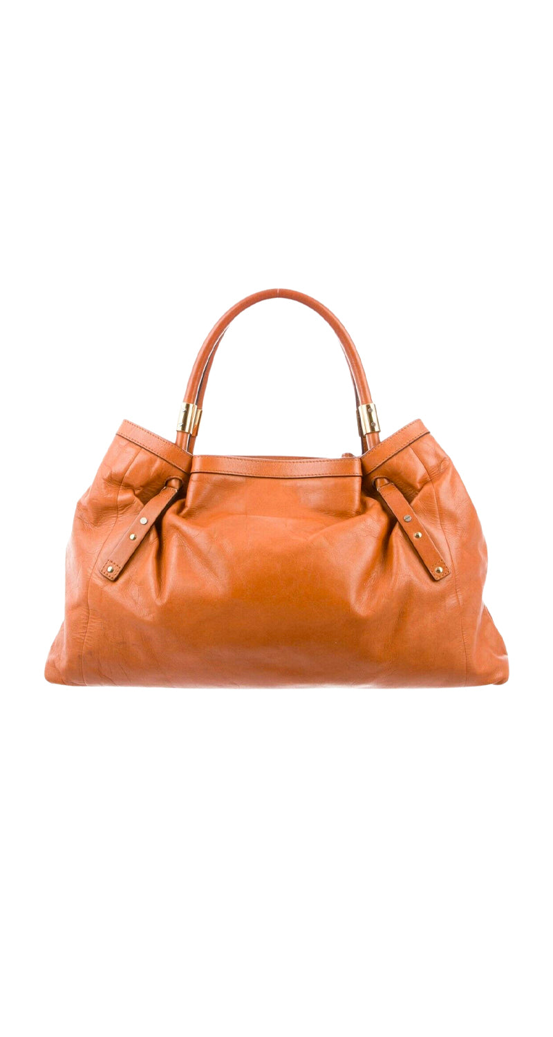 Cartera Victoria Cuero Café