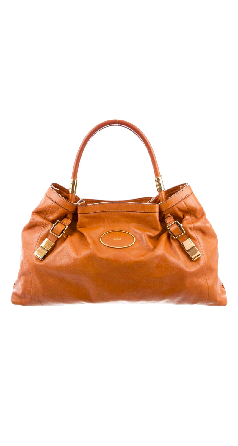 Cartera Victoria Cuero Café