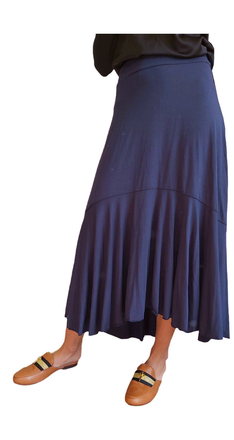 Maxi Falda Navy