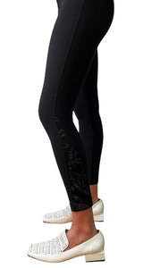 Leggings Detalle Bordado