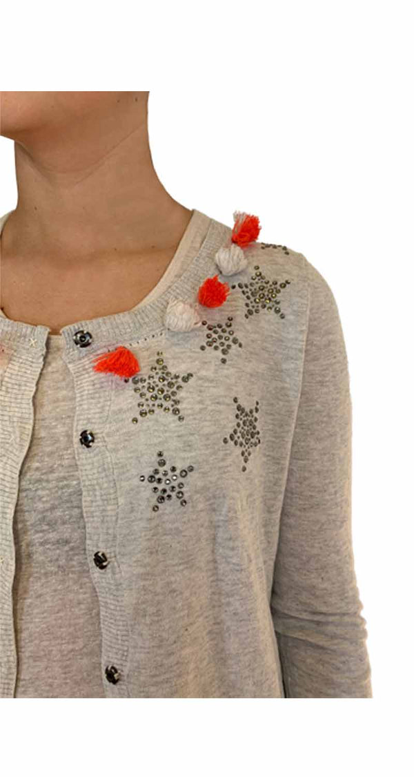 Sweater Rapsodia Frette Gris