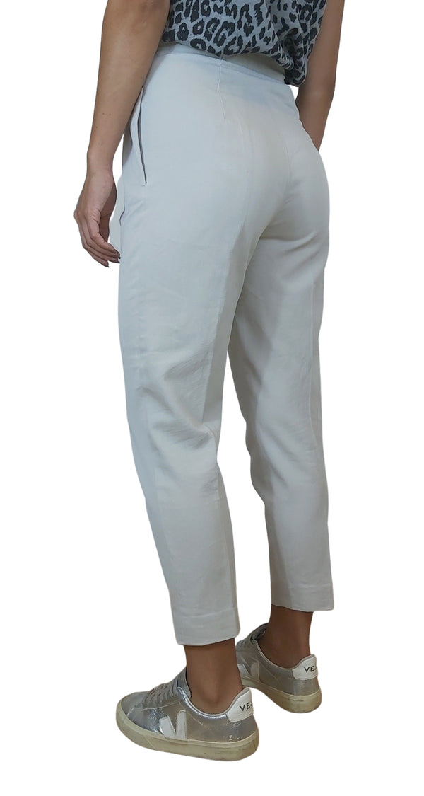 Pantalón Pinzas Beige