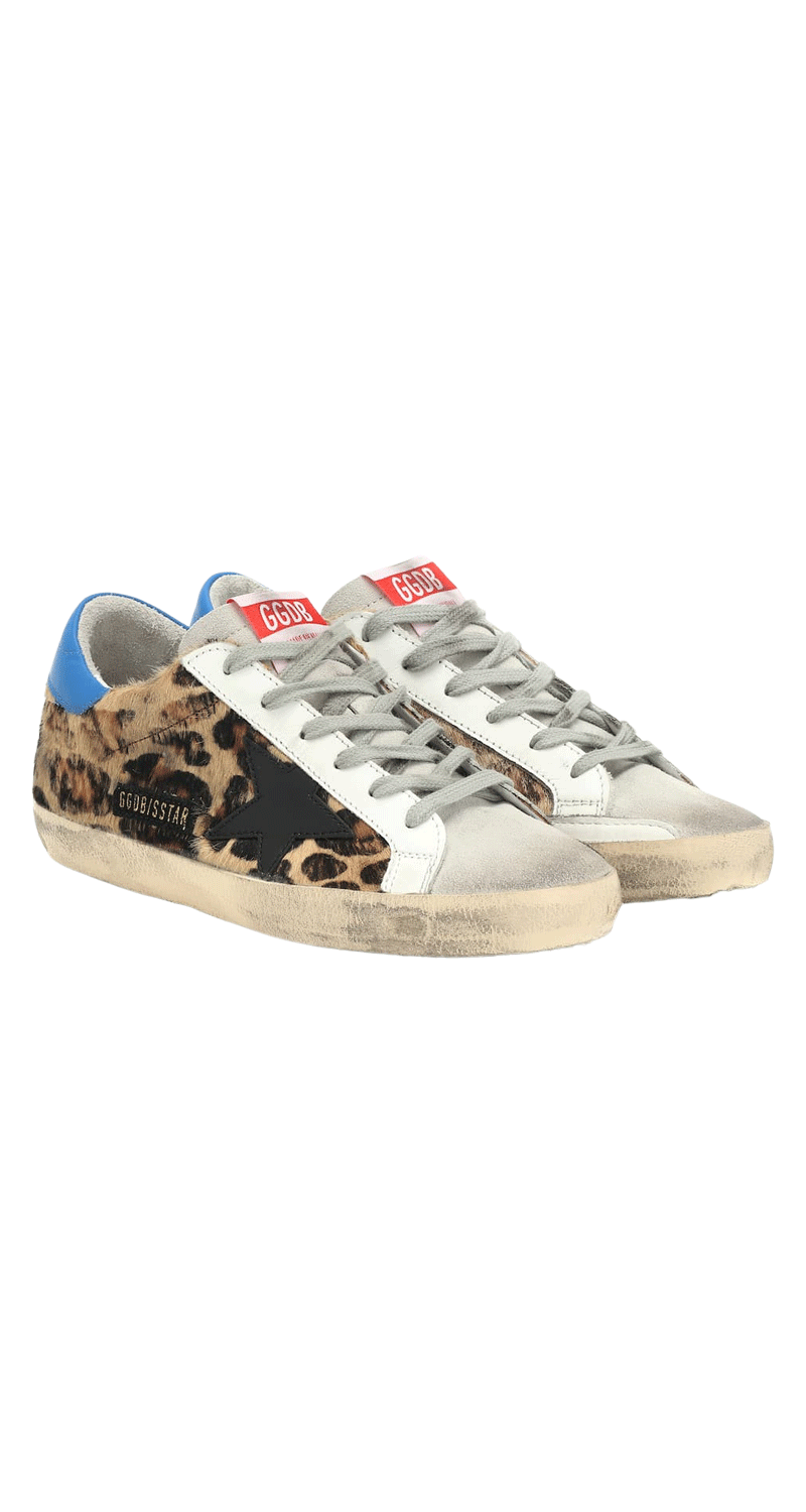 Superstar Leopard Print Sneakers