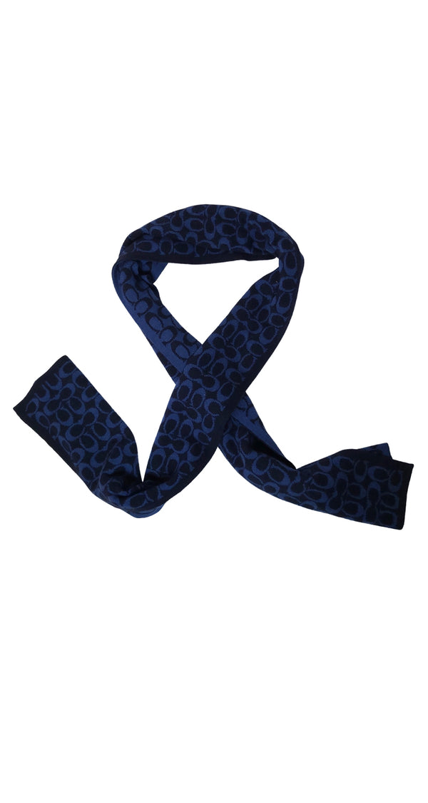 Bufanda Navy Merino