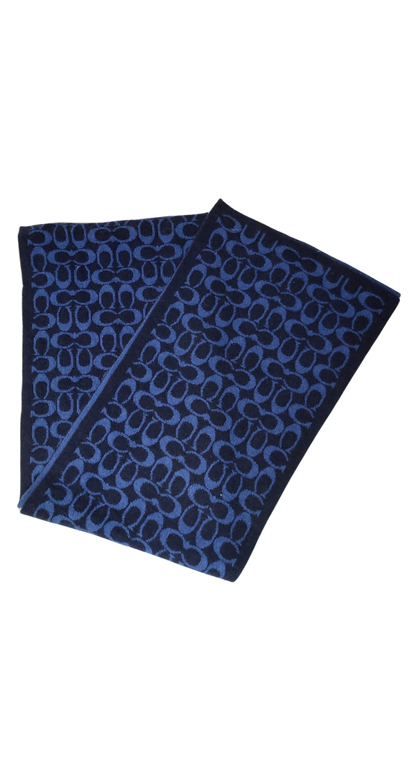 Bufanda Navy Merino