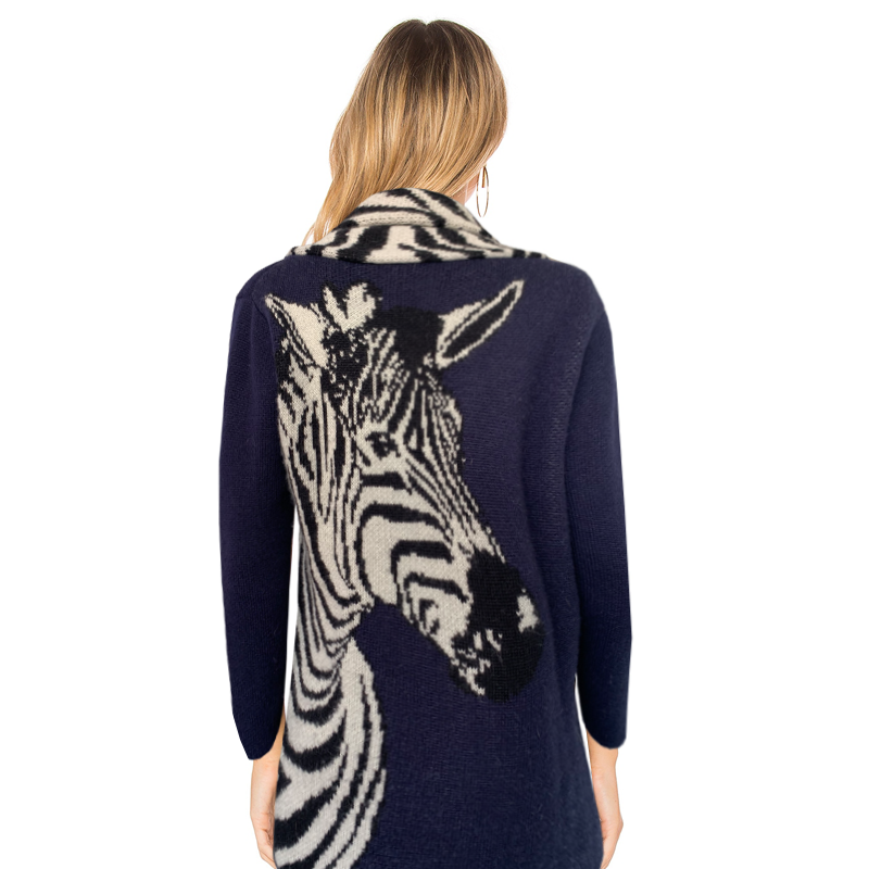 Sweater Zebra Baby Alpaca