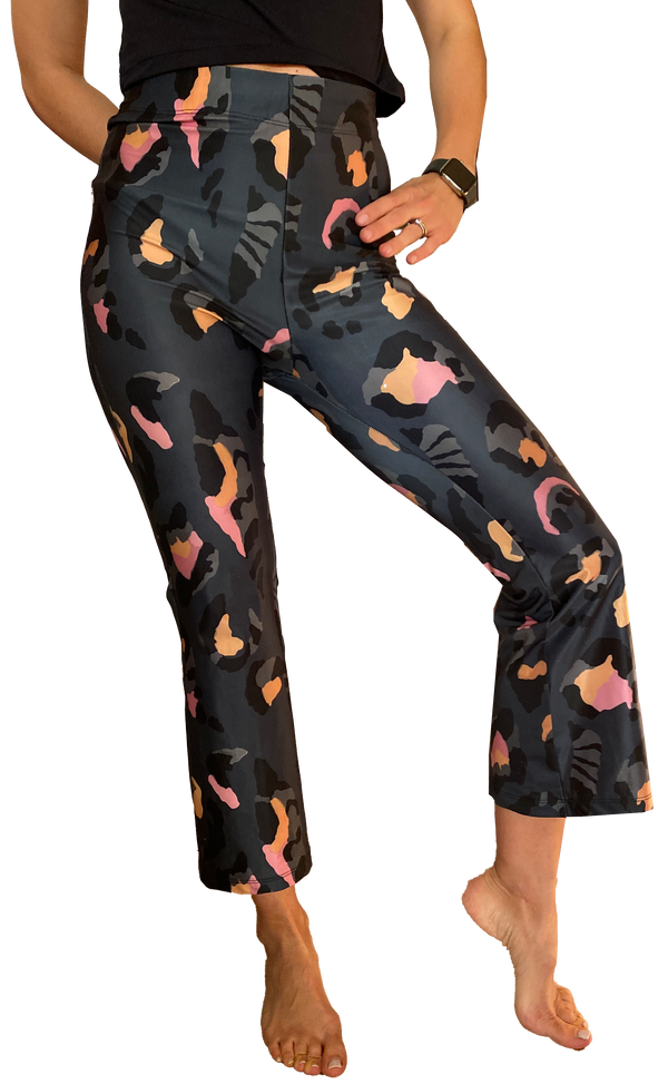 Leggings Flar Animal Gris