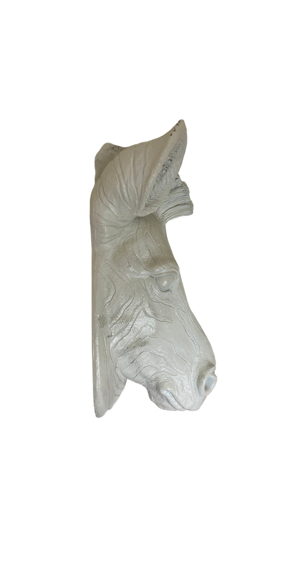 Escultura Cabeza de Cebra