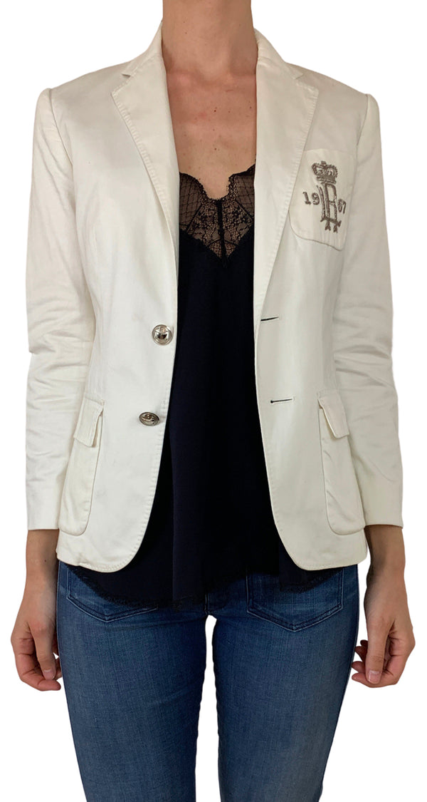 Blazer Marinero Blanco