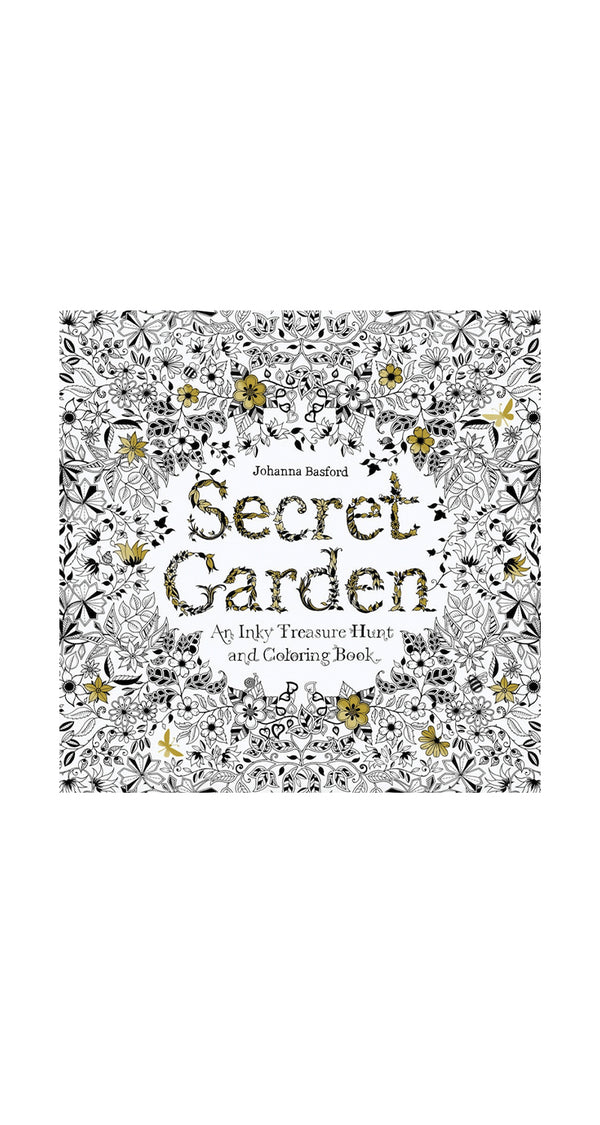Libro Secret Garden, An Inky Treasure Hunt and Coloring Book