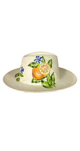 Sombrero Rosa Panama Orange