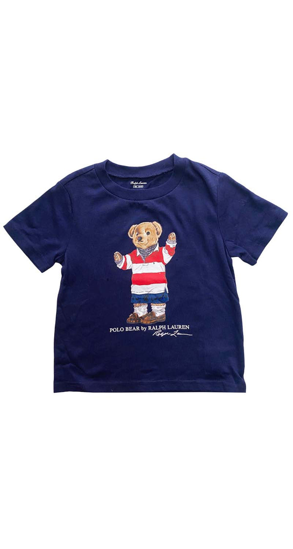 Polera Azul Polo Bear