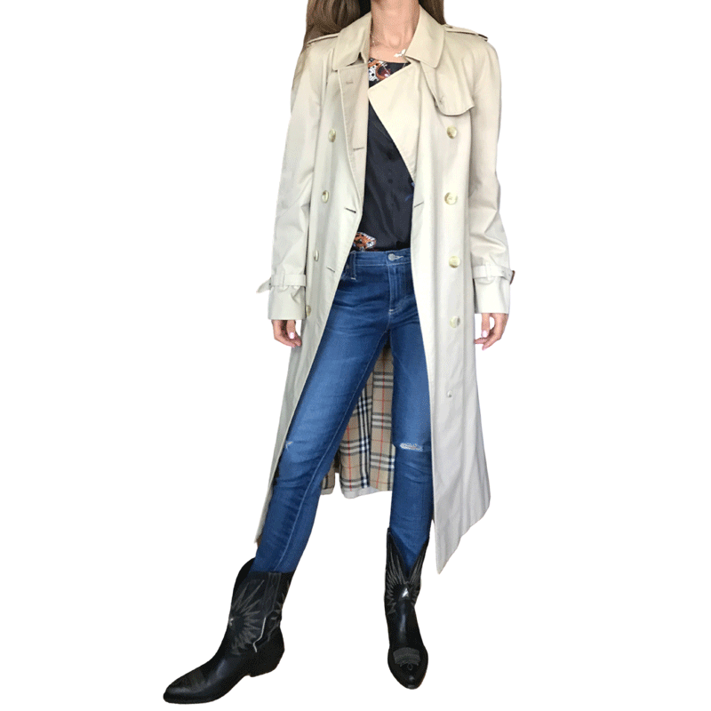 Kensignton Heritage double-breasted trench coat